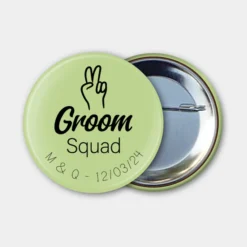 Sale HappyBulle Badge personnalisé 56mm EVG