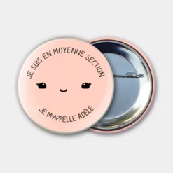 Online HappyBulle Badge "P'tite Bouille" prénom
