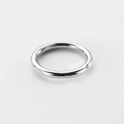 Clearance HappyBulle Bague jonc argent Argent rhodié 925