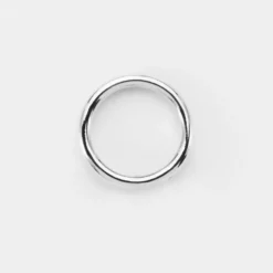 Clearance HappyBulle Bague jonc argent Argent rhodié 925