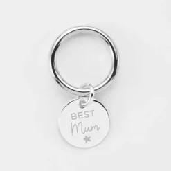 Sale HappyBulle Bague jonc argent personnalisée médaille gravée 15 mm Argent rhodié 925