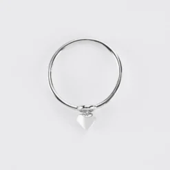 Online HappyBulle Bague mini coeur bombé argent Argent rhodié 925