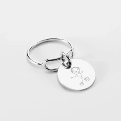 Discount HappyBulle Bague ovale ouverte argent personnalisée médaille gravée 15 mm Argent rhodié 925