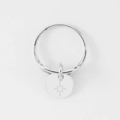 Sale HappyBulle Bague ovale ouverte argent personnalisée médaille gravée 10 mm Argent rhodié 925