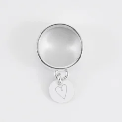Discount HappyBulle Bague personnalisée argent médaille gravée 10 mm