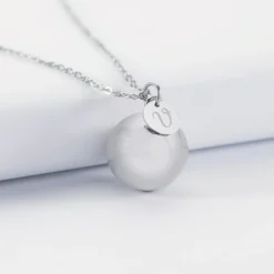 Clearance HappyBulle Bola de grossesse personnalisé médaille gravée acier 10 mm