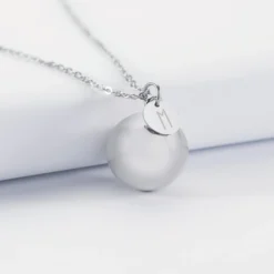 Clearance HappyBulle Bola de grossesse personnalisé médaille gravée acier 10 mm