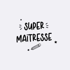 Best HappyBulle Boîte à bijoux personnalisée hexagonale 8x7x4 cm verre gravé - Edition spéciale "Super maîtresse"