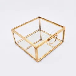 Discount HappyBulle Boîte à bijoux personnalisée 10x10x5 cm verre gravé - édition spéciale 