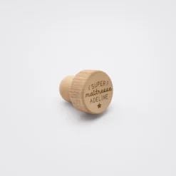Discount HappyBulle Bouchon de bouteille bois gravé - édition spéciale "Super Maîtresse" Femme