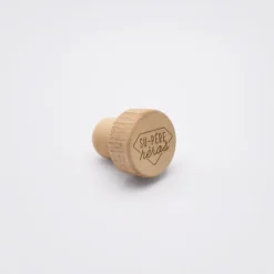 HappyBulle Bouchon de bouteille bois gravé - édition spéciale "Su-père héros" Papa