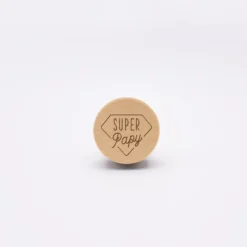 Best HappyBulle Bouchon de bouteille bois gravé - édition spéciale 