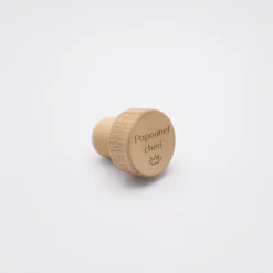 Clearance HappyBulle Bouchon de bouteille personnalisé bois gravé