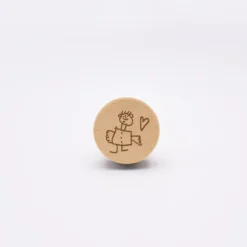 Clearance HappyBulle Bouchon de bouteille personnalisé bois gravé
