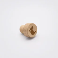 Clearance HappyBulle Bouchon de bouteille personnalisé bois gravé