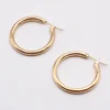 Discount HappyBulle Boucles d'oreilles créoles 30mm plaqué or