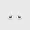 Hot HappyBulle Boucles d'oreilles puces goutte 10 mm argent