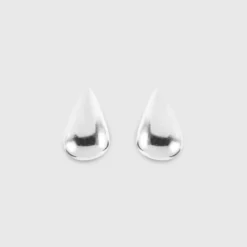 Hot HappyBulle Boucles d'oreilles puces goutte 10 mm argent