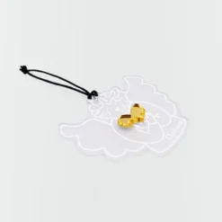 Sale HappyBulle Boule de Noël personnalisée Ange Câlin givré gravé - x MyLovelyThing Acrylique