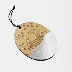 Sale HappyBulle Boule de Noël personnalisée Bébé gravé - x MyLovelyThing Bois
