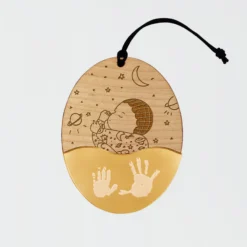 Sale HappyBulle Boule de Noël personnalisée Bébé gravé - x MyLovelyThing Bois