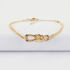 Best HappyBulle Bracelet chaîne "Le lien " plaqué or - x Lilylovesfashion Plaqué or 18k