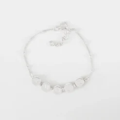 Clearance HappyBulle Bracelet chaîne pastilles estampillées 