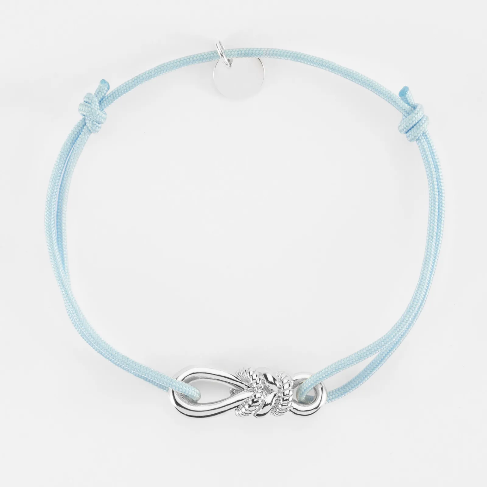 Sale HappyBulle Bracelet cordon "Le lien" argent - x Lilylovesfashion Argent rhodié 925