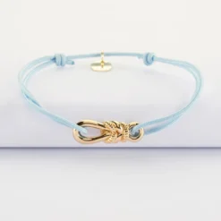 Best HappyBulle Bracelet cordon "Le lien" plaqué or - x Lilylovesfashion Plaqué or 18k