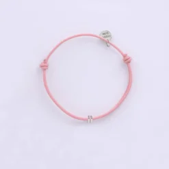 Hot HappyBulle Bracelet enfant cordon double personnalisé collection Chapitre argent - à composer Argent rhodié 925