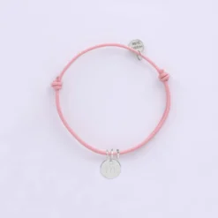 Hot HappyBulle Bracelet enfant cordon double personnalisé collection Chapitre argent - à composer Argent rhodié 925