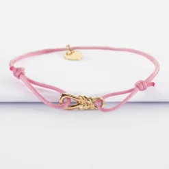 Sale HappyBulle Bracelet enfant cordon "Le lien" plaqué or - x Lilylovesfashion Plaqué or 18k