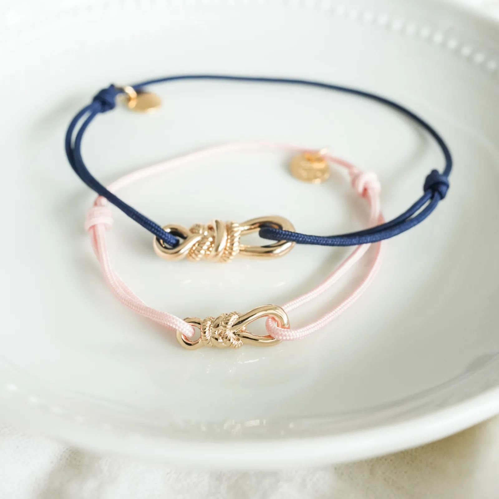Sale HappyBulle Bracelet enfant cordon "Le lien" plaqué or - x Lilylovesfashion Plaqué or 18k
