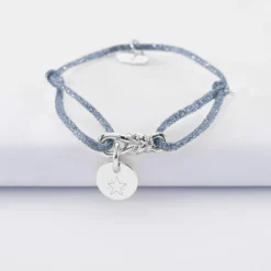 Sale HappyBulle Bracelet enfant cordon pailleté personnalisé