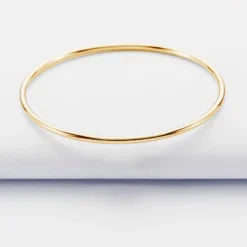 Sale HappyBulle Bracelet enfant jonc plaqué or Plaqué or 18k