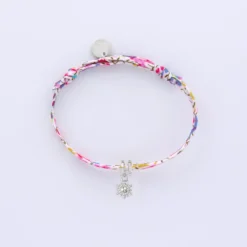 HappyBulle Bracelet enfant Liberty personnalisé collection Chapitre argent - à composer Argent rhodié 925