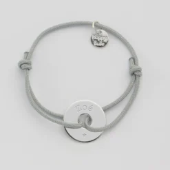 Online HappyBulle Bracelet enfant personnalisé médaille gravée argent cible 16 mm Argent rhodié 925