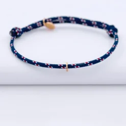 Discount HappyBulle Bracelet homme personnalisé cordage marin collection Chapitre plaqué or - à composer Plaqué or 18k
