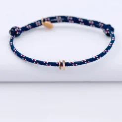Discount HappyBulle Bracelet homme personnalisé cordage marin collection Chapitre plaqué or - à composer Plaqué or 18k