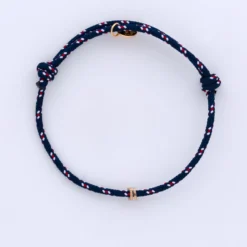 Discount HappyBulle Bracelet homme personnalisé cordage marin collection Chapitre plaqué or - à composer Plaqué or 18k