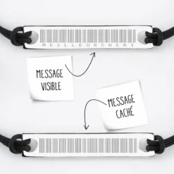 New HappyBulle Bracelet homme personnalisé 