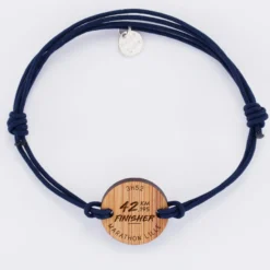 Sale HappyBulle Bracelet homme personnalisé médaille gravée ronde 21 mm - Edition spéciale 