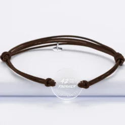 Outlet HappyBulle Bracelet homme personnalisé médaille gravée ronde 21 mm - Edition spéciale 