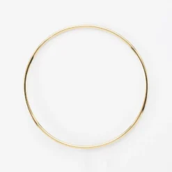 Sale HappyBulle Bracelet jonc plaqué or Plaqué or 18k
