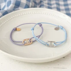 Online HappyBulle Bracelet maille marine argent 15,4x9 mm Argent rhodié 925