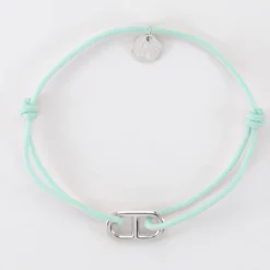 Online HappyBulle Bracelet maille marine argent 15,4x9 mm Argent rhodié 925