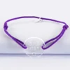 Clearance HappyBulle Bracelet médaille gravée acrylique ronde 21 mm - Edition spéciale "Super ATSEM"