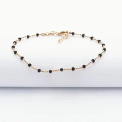 Best HappyBulle Bracelet perles colorées plaqué or