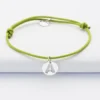 Sale HappyBulle Bracelet personnalisé médaille lettre initiale argent 11mm