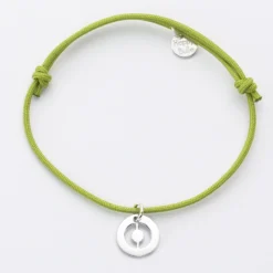 Sale HappyBulle Bracelet personnalisé médaille lettre initiale argent 11mm